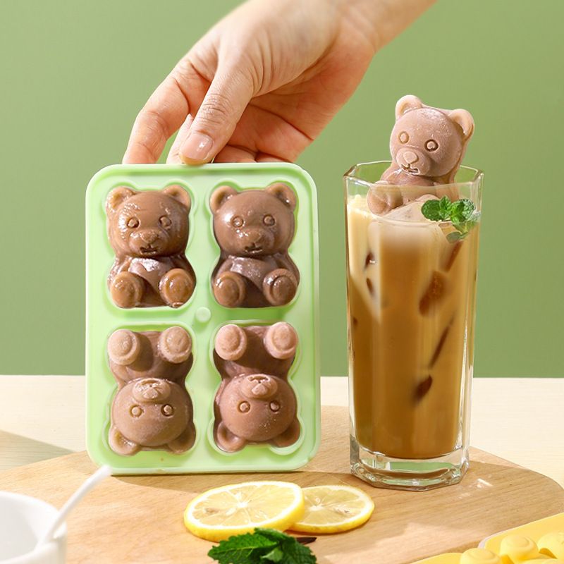 Four Consecutive Ice Cube Molds view 2
