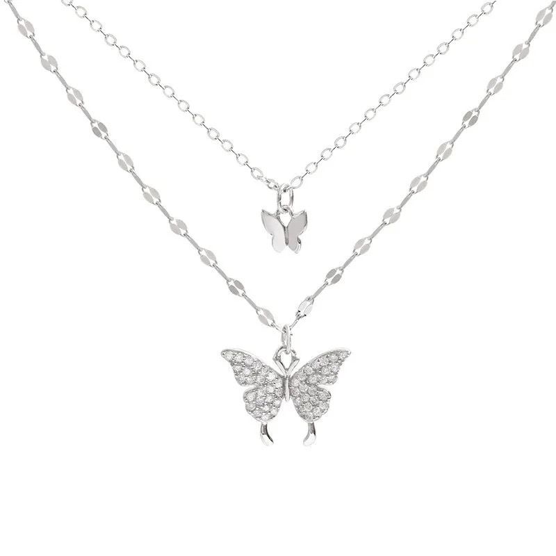 Layered Choker Necklace for Women Diamond Pendent Necklace for Mothers Day