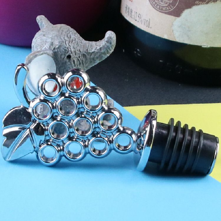 plug metalic top mini bottles of alcohol Wine Saver Saver bottle stopper view 4