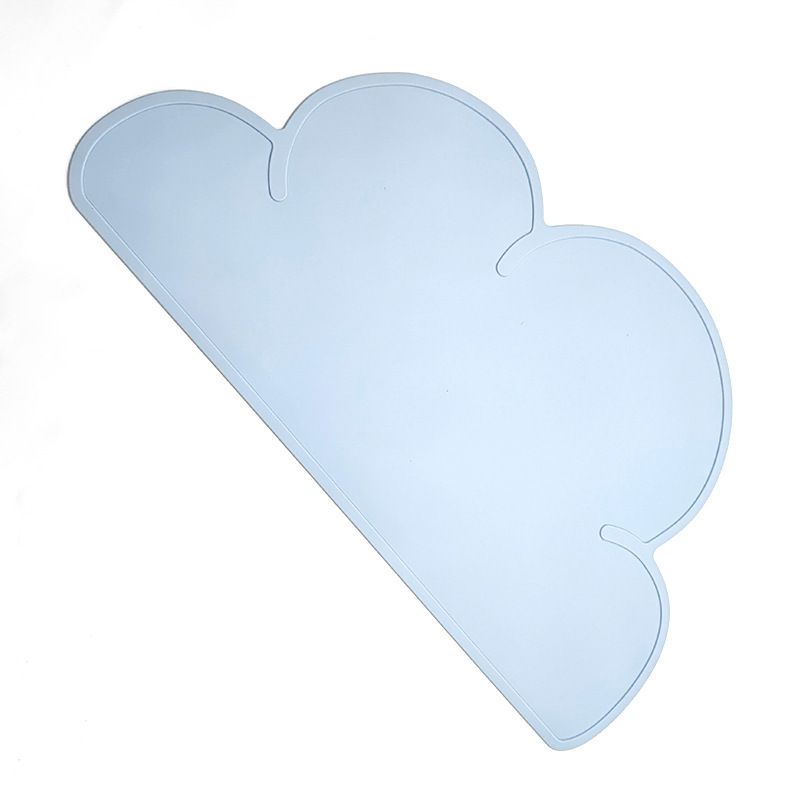 Silicone Pet Feeding Food Mat Dog Cat Placemat Mat with Raised Edge view 5
