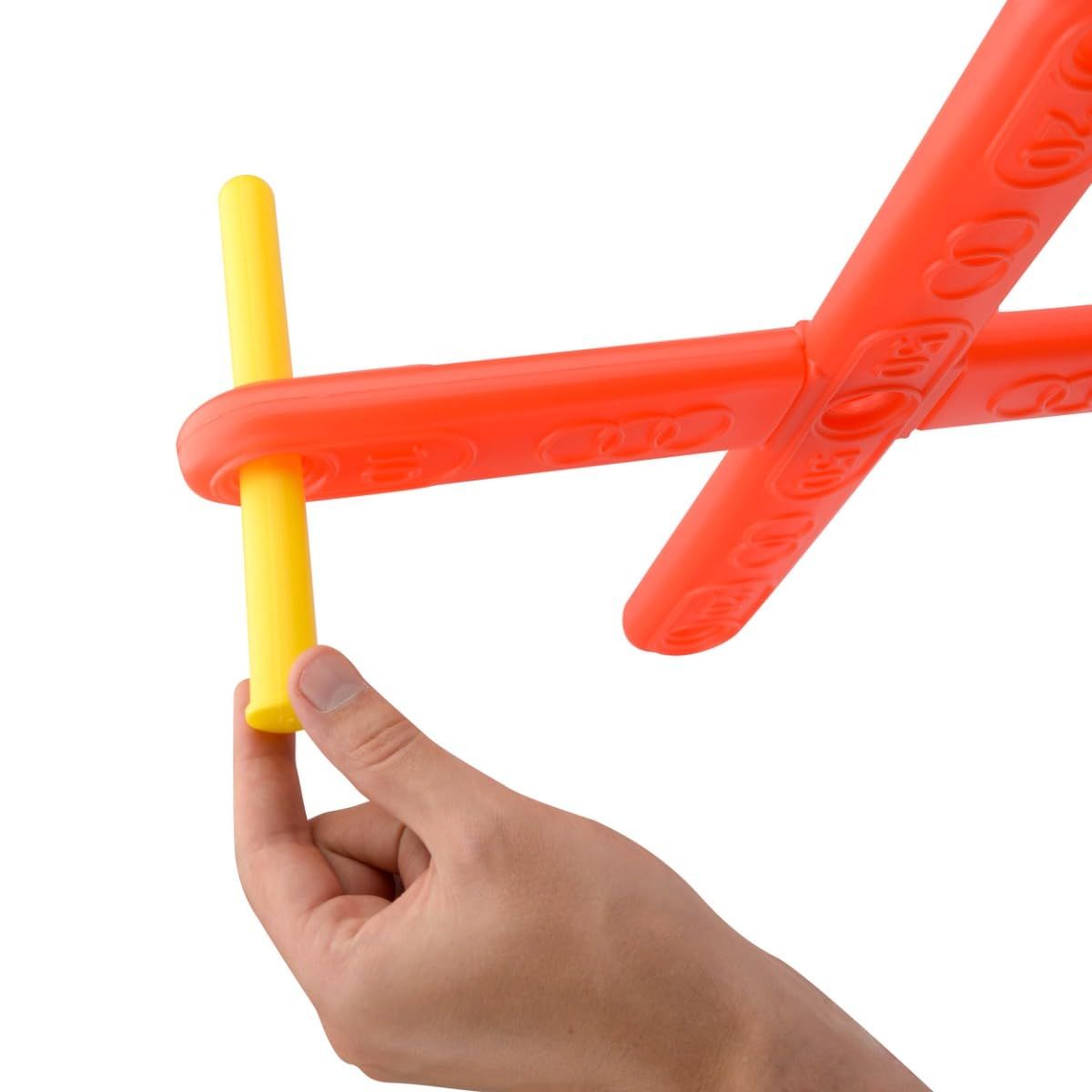 Toyrific Set, Plastic Ring Toss Game for Kids, Outdoor Games Set Ring Toss view 4