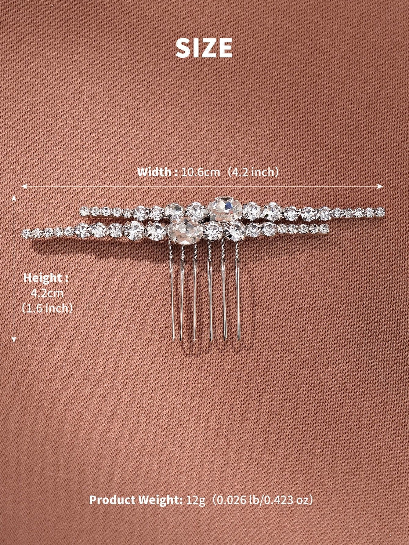 Pearl Comb Vintage Alloy Hair Comb Comb Clips Girl Hair Accessories Girl view 5