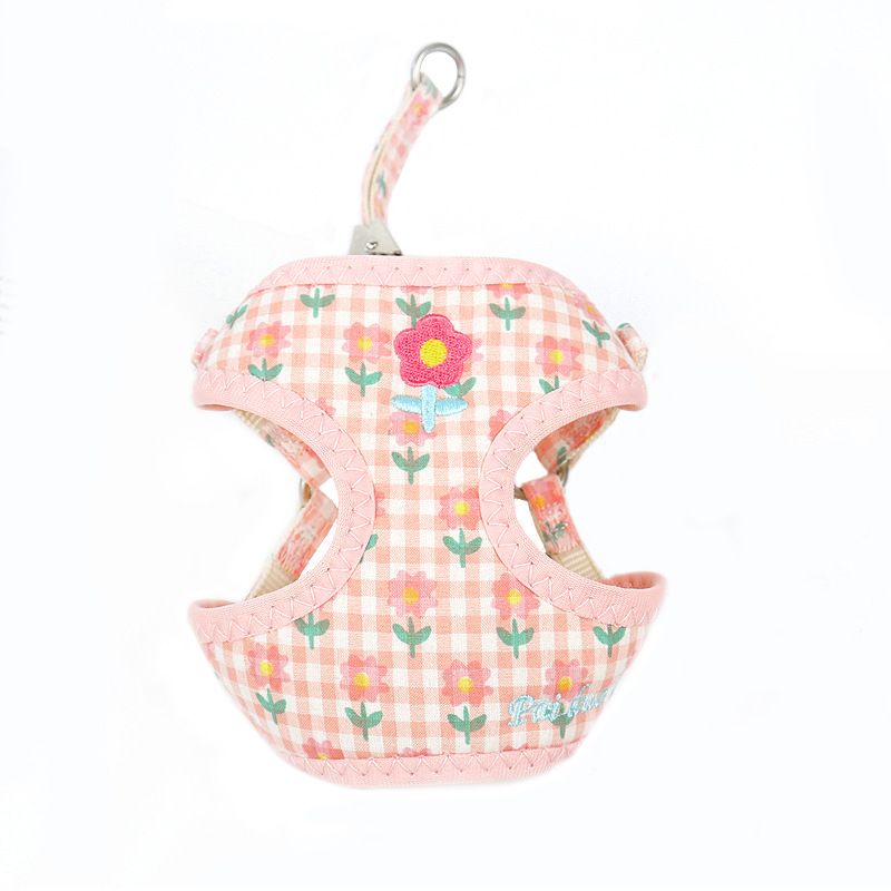 Small Dog Vest Harness and Leash Set for Walking Escape Proof Kitten Cat