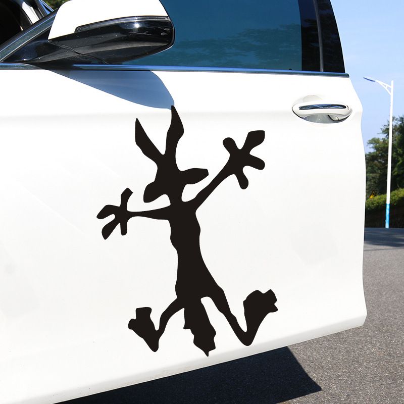 Fix hitting wall decal Sticker cars truck window sticker splat graphic Vinyl view 5