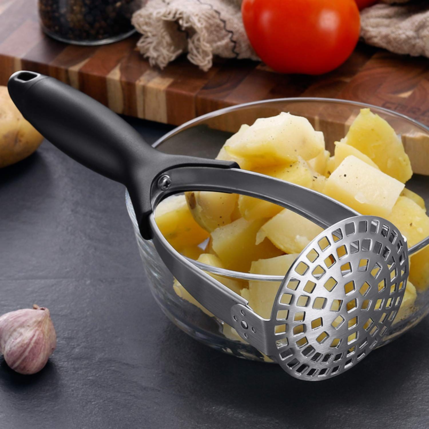 Stainless Steel Potato Masher Heavy Duty view 3