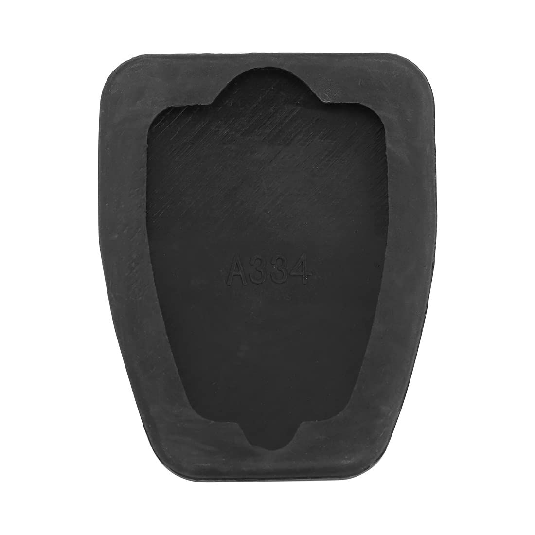 2pc Black Rubber Brake Clutch Pedal Pad Cover for Nissan Gas Pedal for Brake view 3