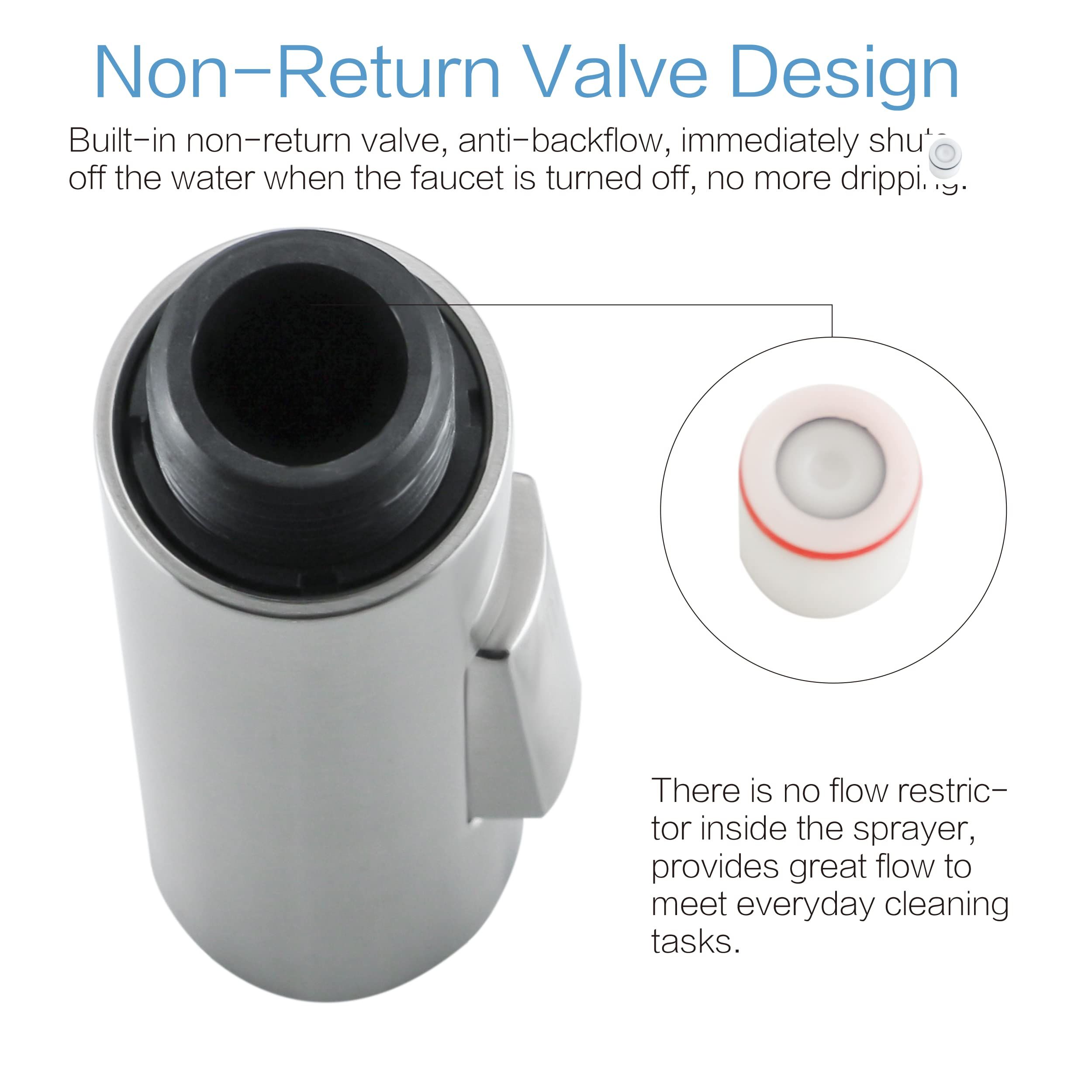 kitchen sink faucet head replacement Male Connector Functions kitchen faucet view 5
