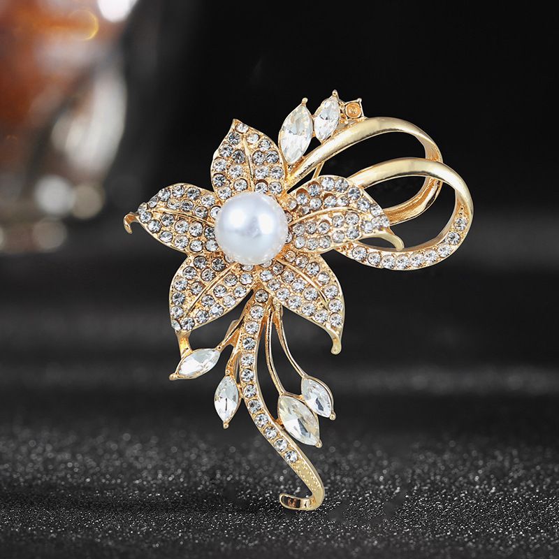 3pc Flower Brooch Femininity Brooch Art Brooch Flower Pin Sweater Accessories view 5