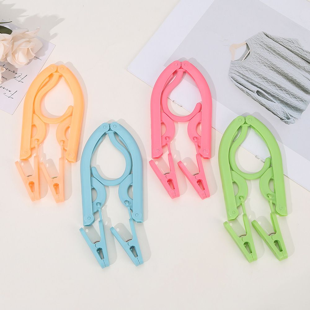 Travel Hangers - Essentials Portable Folding Clothes Hangers Travel view 5