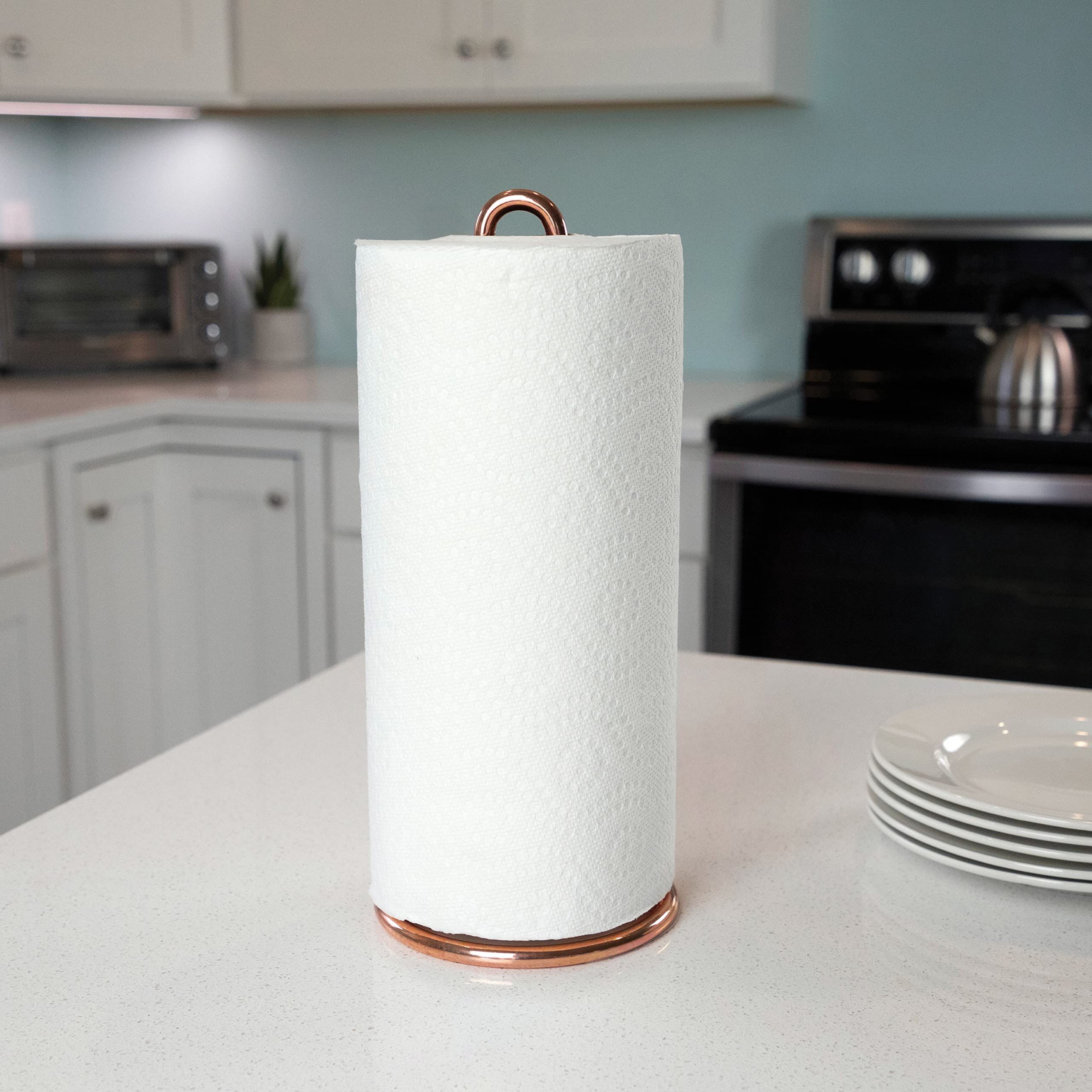 Diversified Euro Paper Towel Holder Roll Dispenser Stand for Kitchen view 5