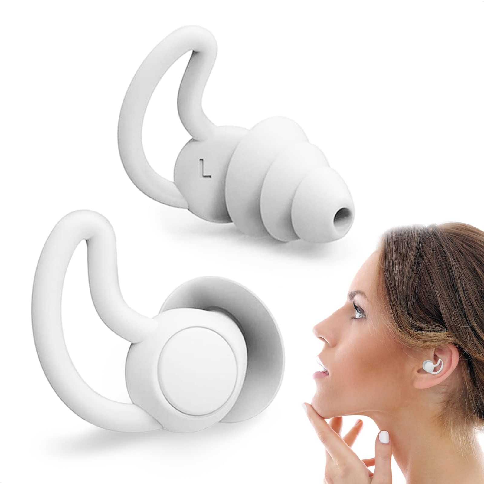 Reusable Ear Plugs for Sleeping - Safe Sound Blocking Ear Plugs Noise