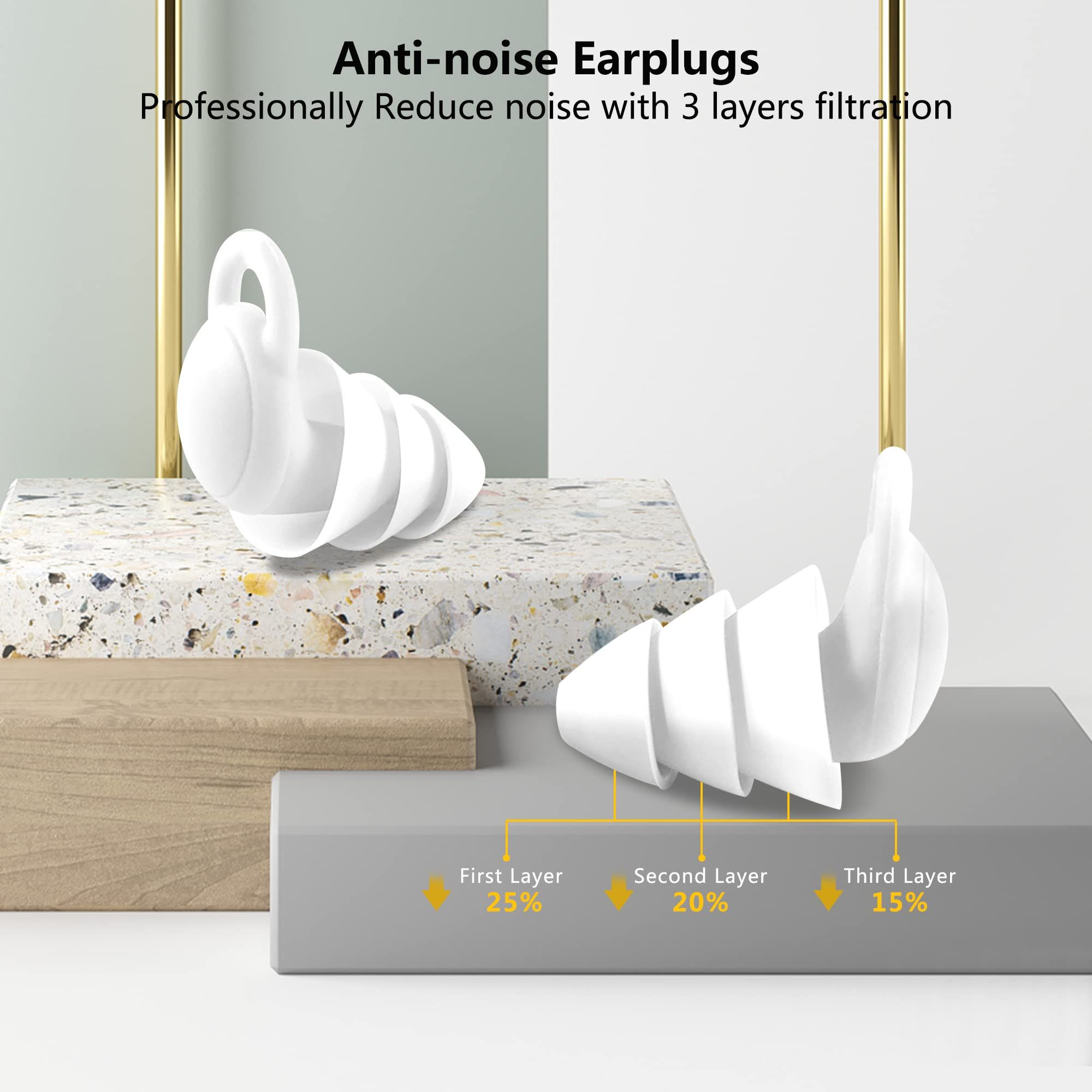 Ear Plugs for Sleeping Noise Cancelling view 3