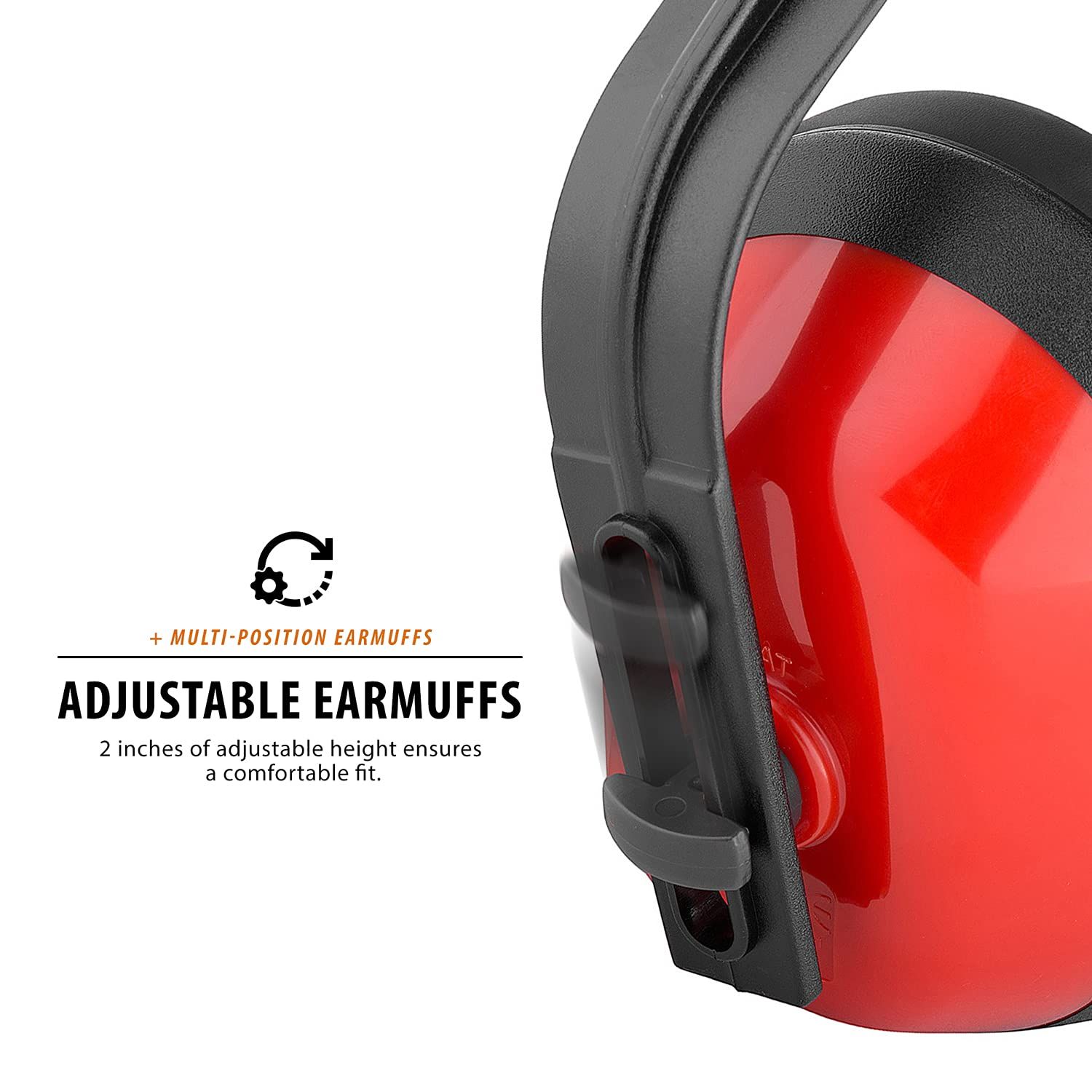 Canceling Hearing Protection Headphone Adjustable defender Noise Reduction view 2