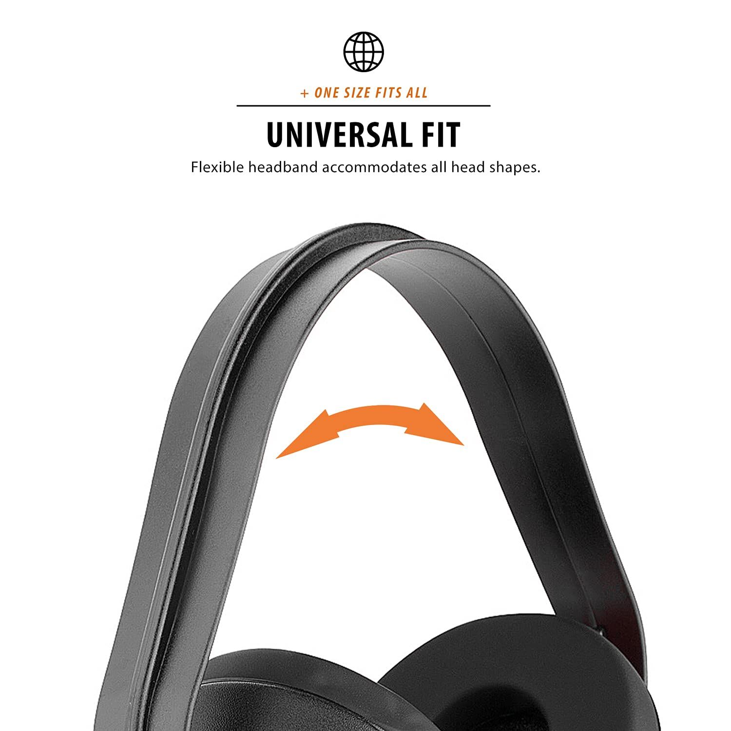 Canceling Hearing Protection Headphone Adjustable defender Noise Reduction view 3