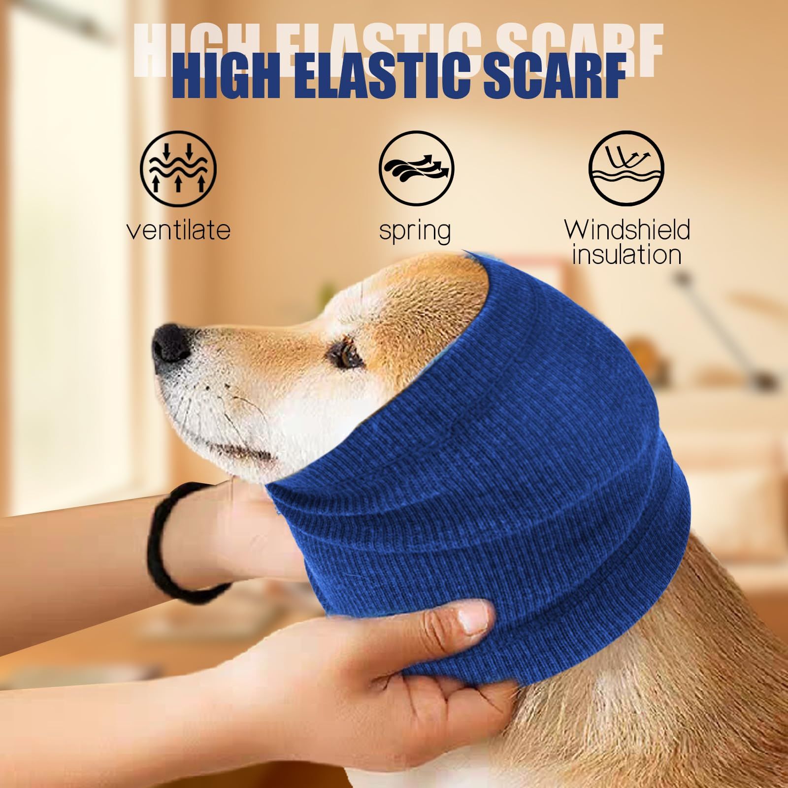 Quiet Ears for Dogs, Cat Dog Hoodies for Noise Block & Ear Protection and view 4