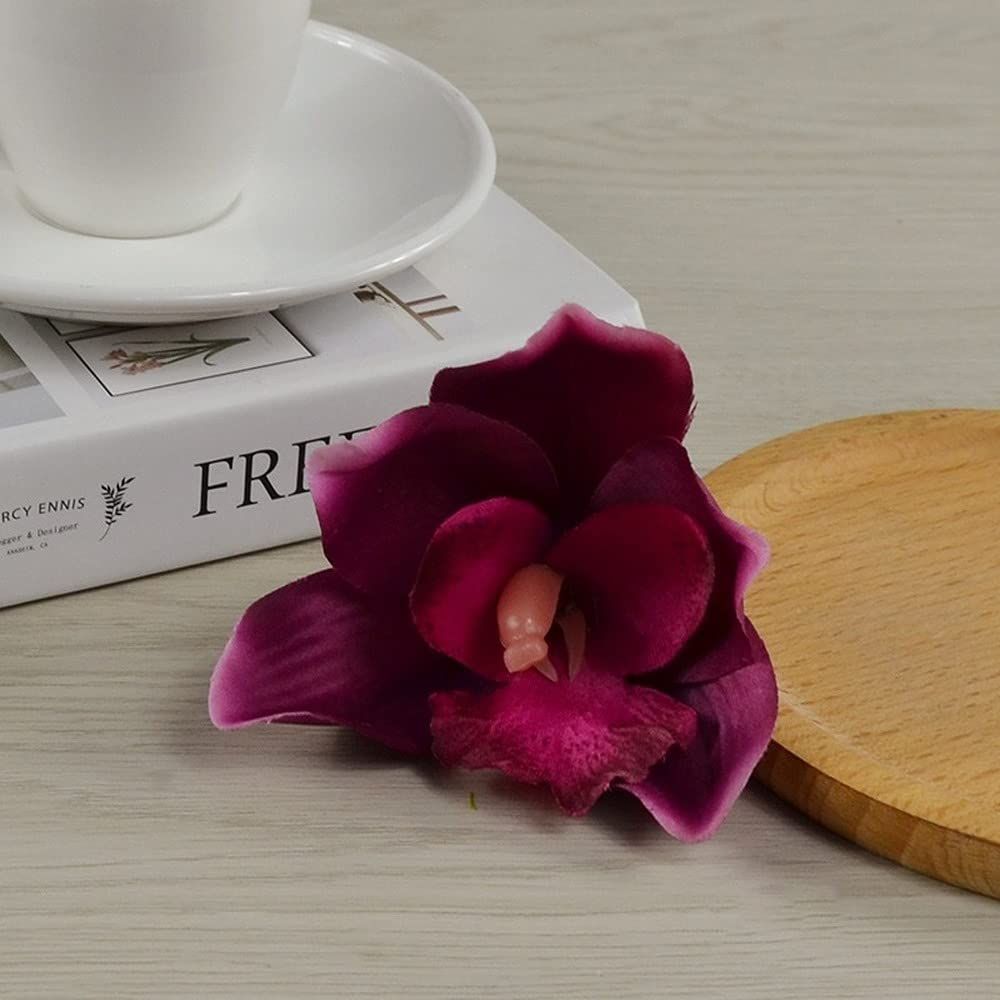 Flower Hair Clips, Hair Flowers For Women, Artificial Flower Hairpins, Cute view 2
