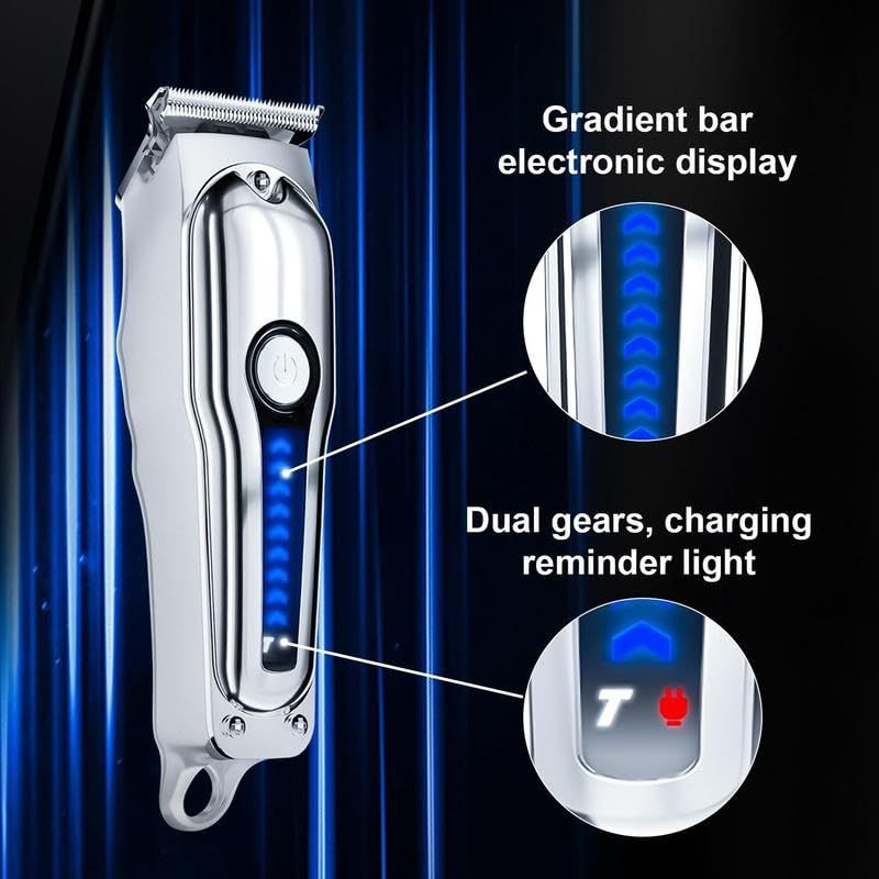 Professional Hair Clippers with Extremely Fine Cutting view 3