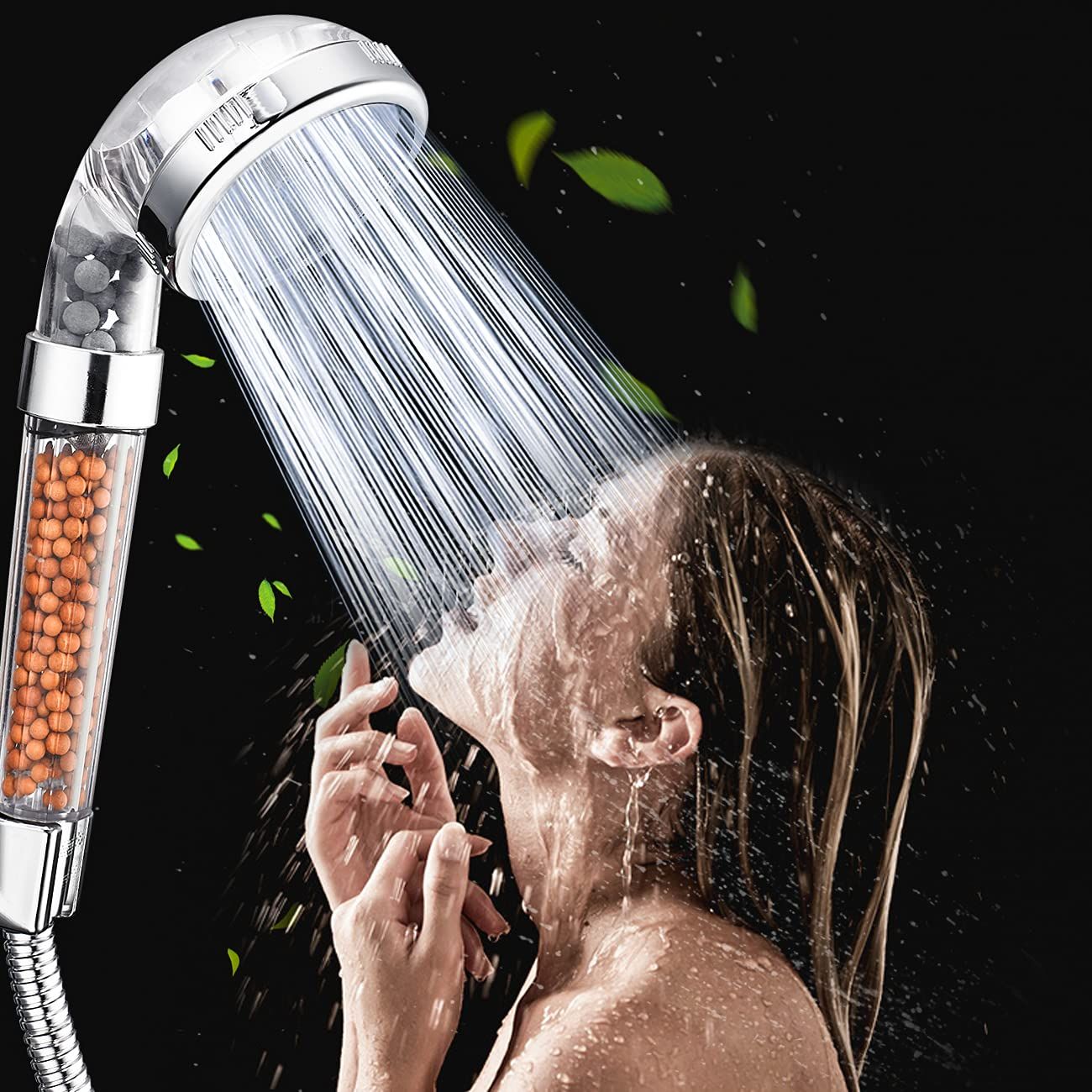 Shower Head, Filter Filtration High Pressure Water Saving 3 Mode Function view 3