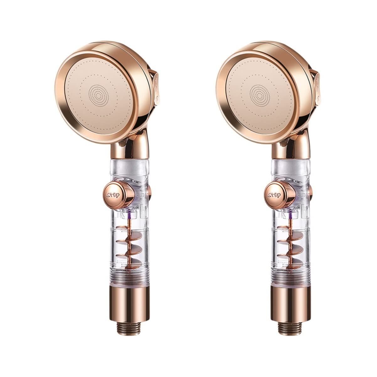 2pcs Shower Head Shower Sprayer Head Shower Hose Shampoo Sink Sprayer