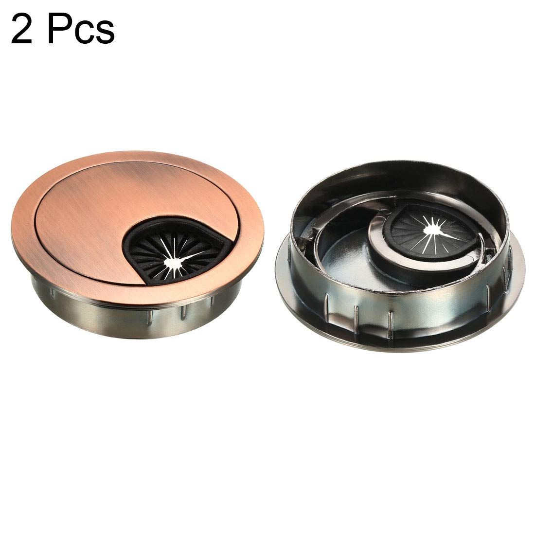 Desk Grommet for Wire Organizer - Copper Red view 3