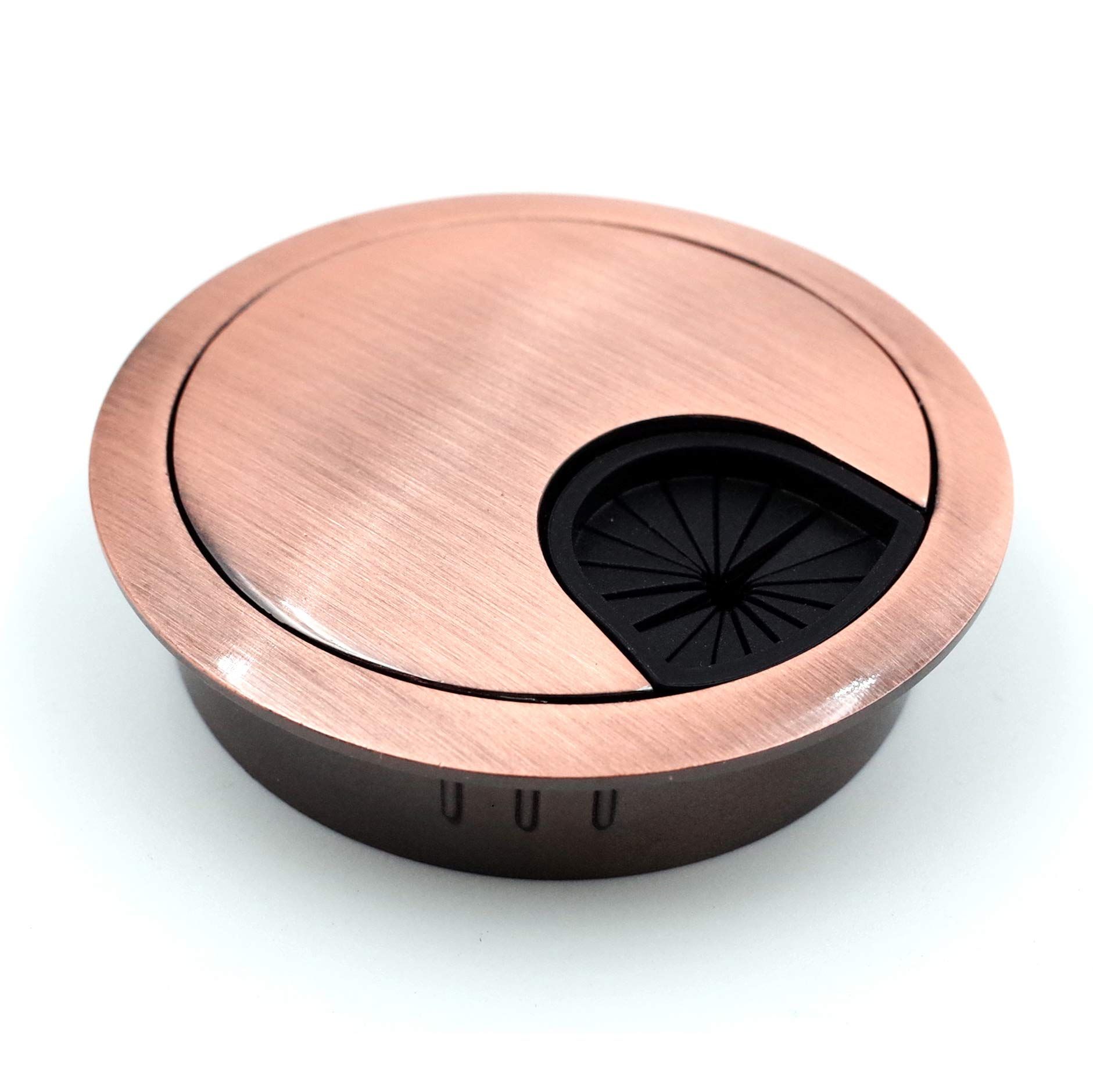 Desk Grommet for Wire Organizer - Copper Red view 4