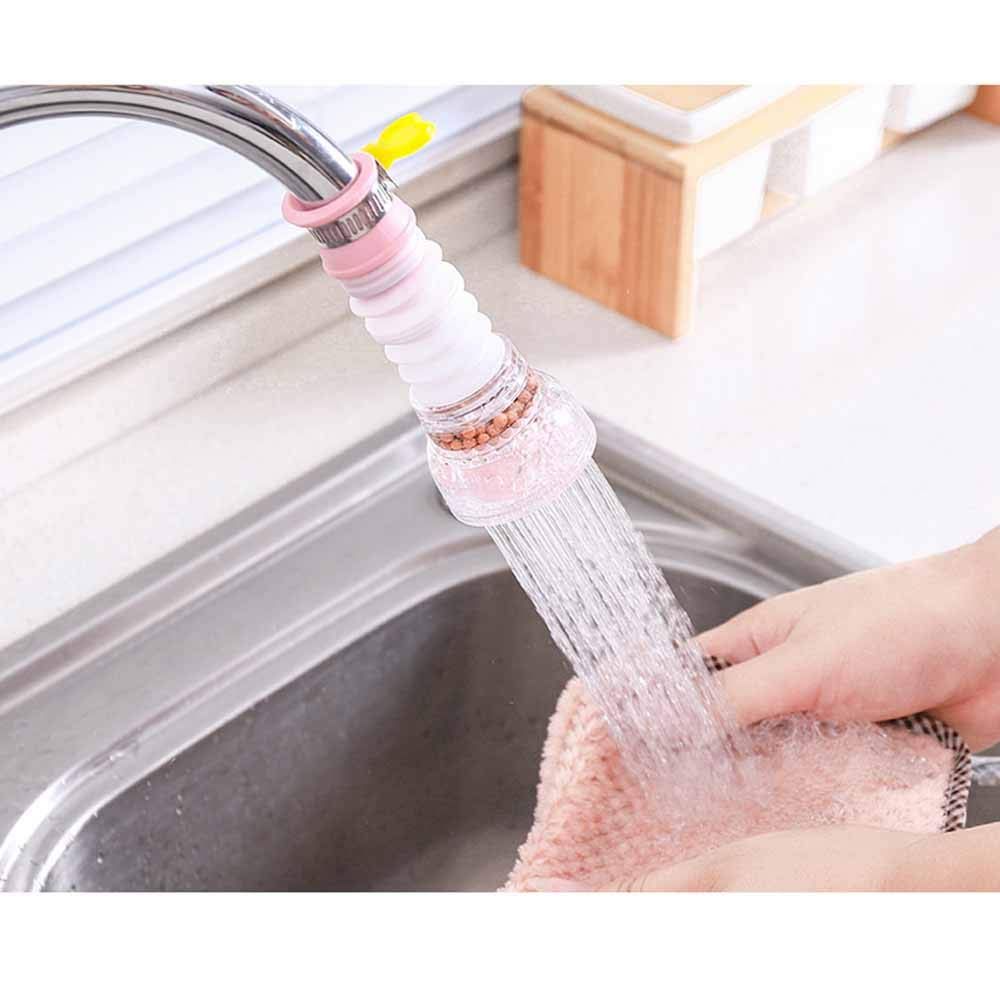 360°Rotating Faucet Nozzle Water Filter Filter Sprayer Faucet Water Saving view 5