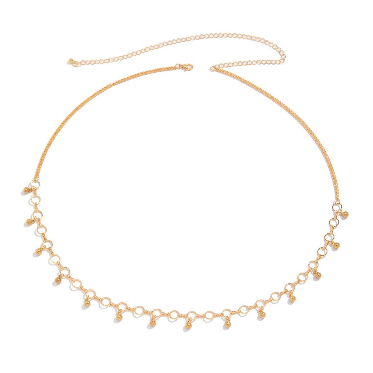 Gold Chain Choker Necklace