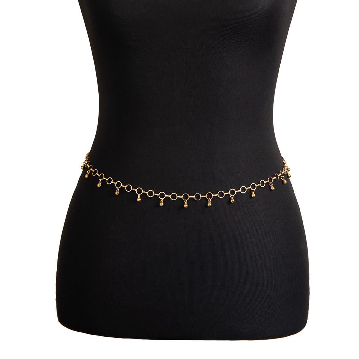 Gold Chain Choker Necklace view 3