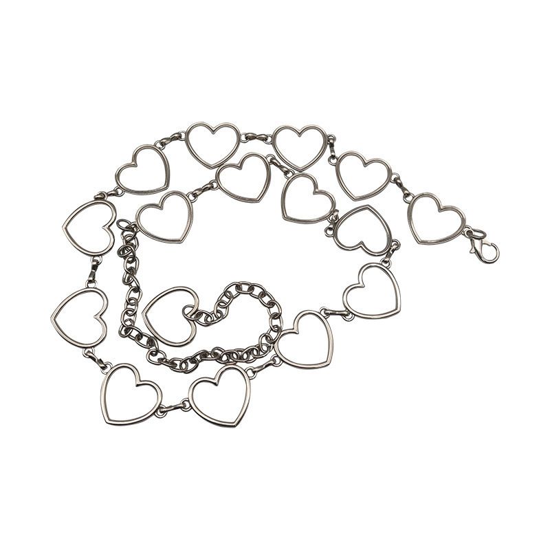 Chain Belts for Women Fashion Plus Size Waist Chain Belt Gold Silver Waist