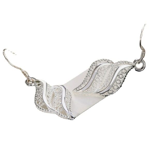 Lightweight Classic Dangle Earrings for Women Girls，Sterling Silver Elegant view 4