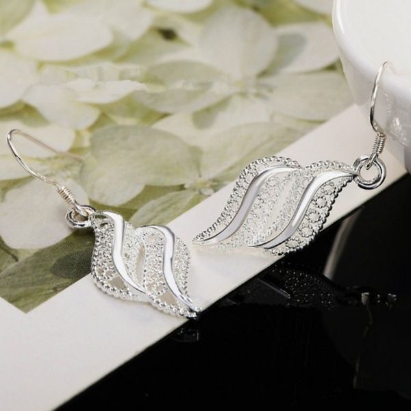 Lightweight Classic Dangle Earrings for Women Girls，Sterling Silver Elegant view 5