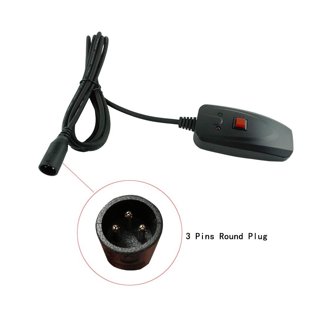 Fog Smoke Machine Signal Common Line Controller Round Plug Replacement PartNew view 2