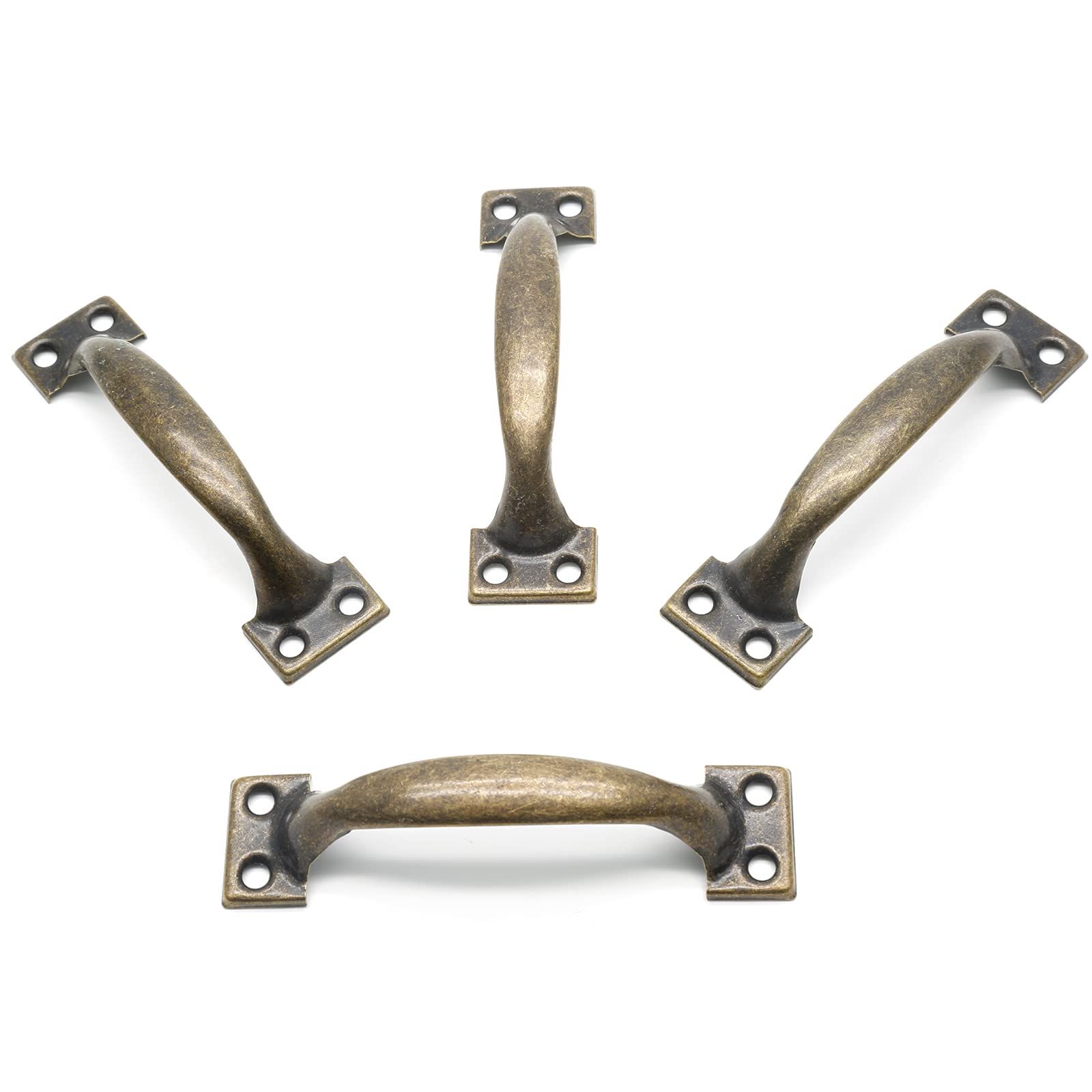 4Pcs Bronze Metal Cabinet Handles view 2