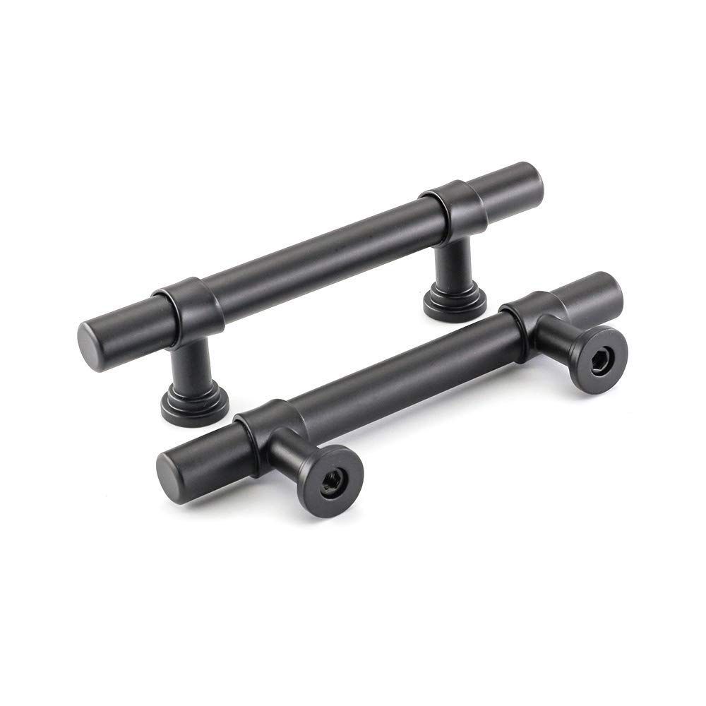 2Pack Cabinet Handles Black Cabinet Pulls Matte Black kitchen cabinet handles — image 1