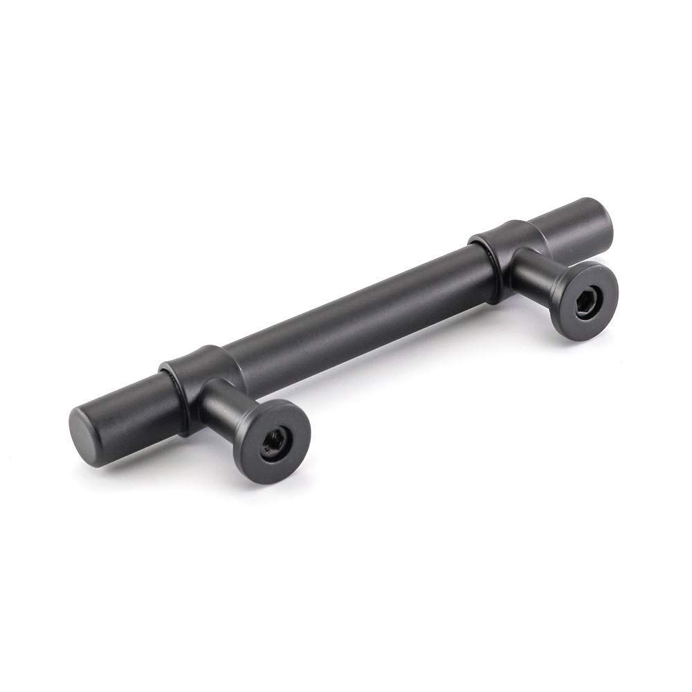 2Pack Cabinet Handles Black Cabinet Pulls Matte Black kitchen cabinet handles view 4
