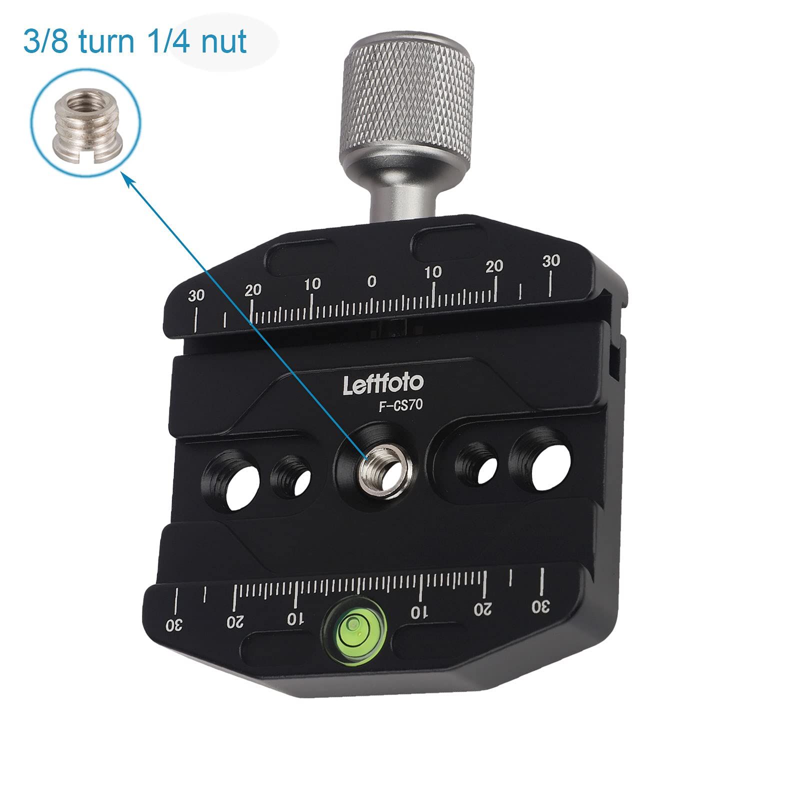 Quick Release Clamp Compatible plate for Tripod Ballhead Universal view 3