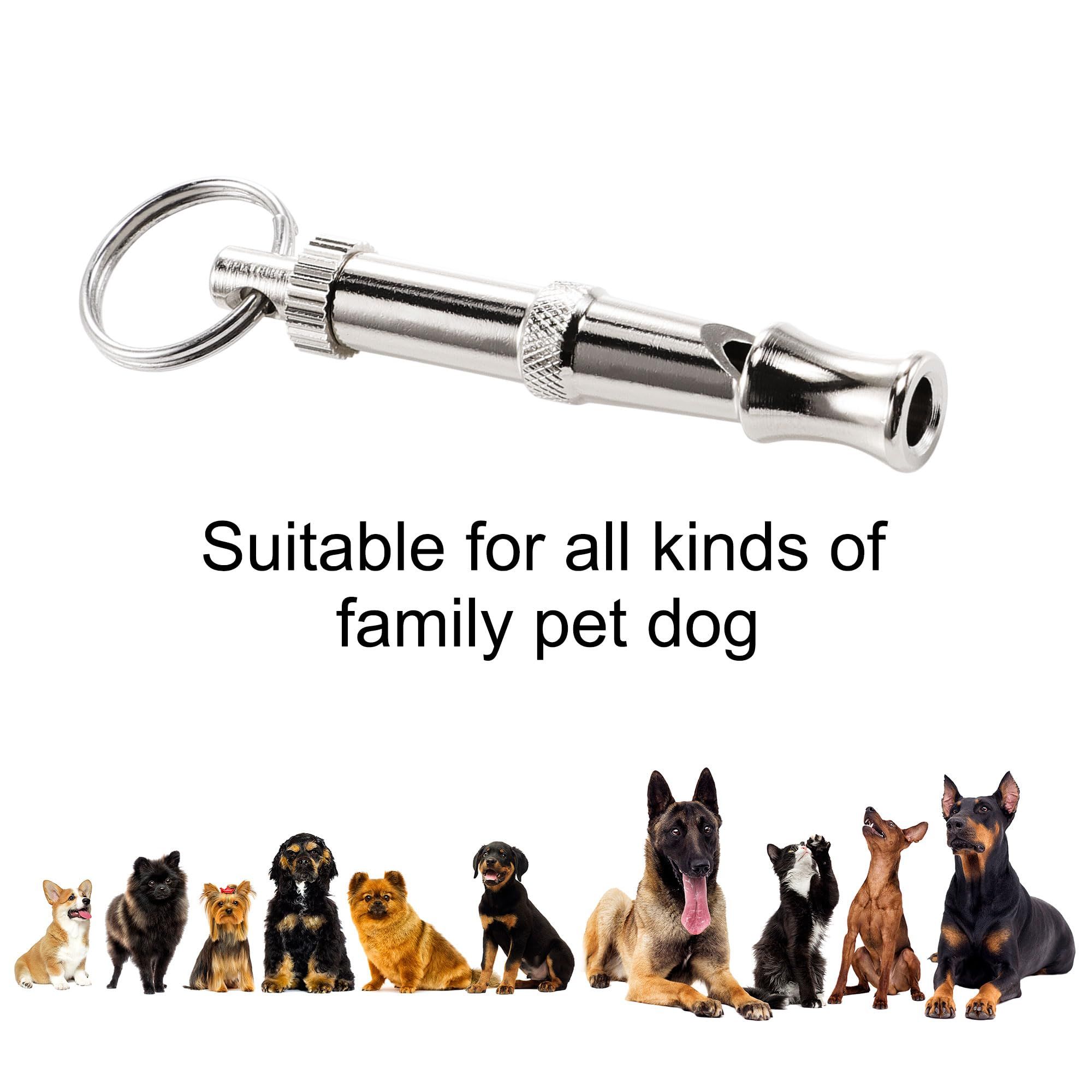 Adjustable Sound Pitch Dog Whistle with Keychain view 5
