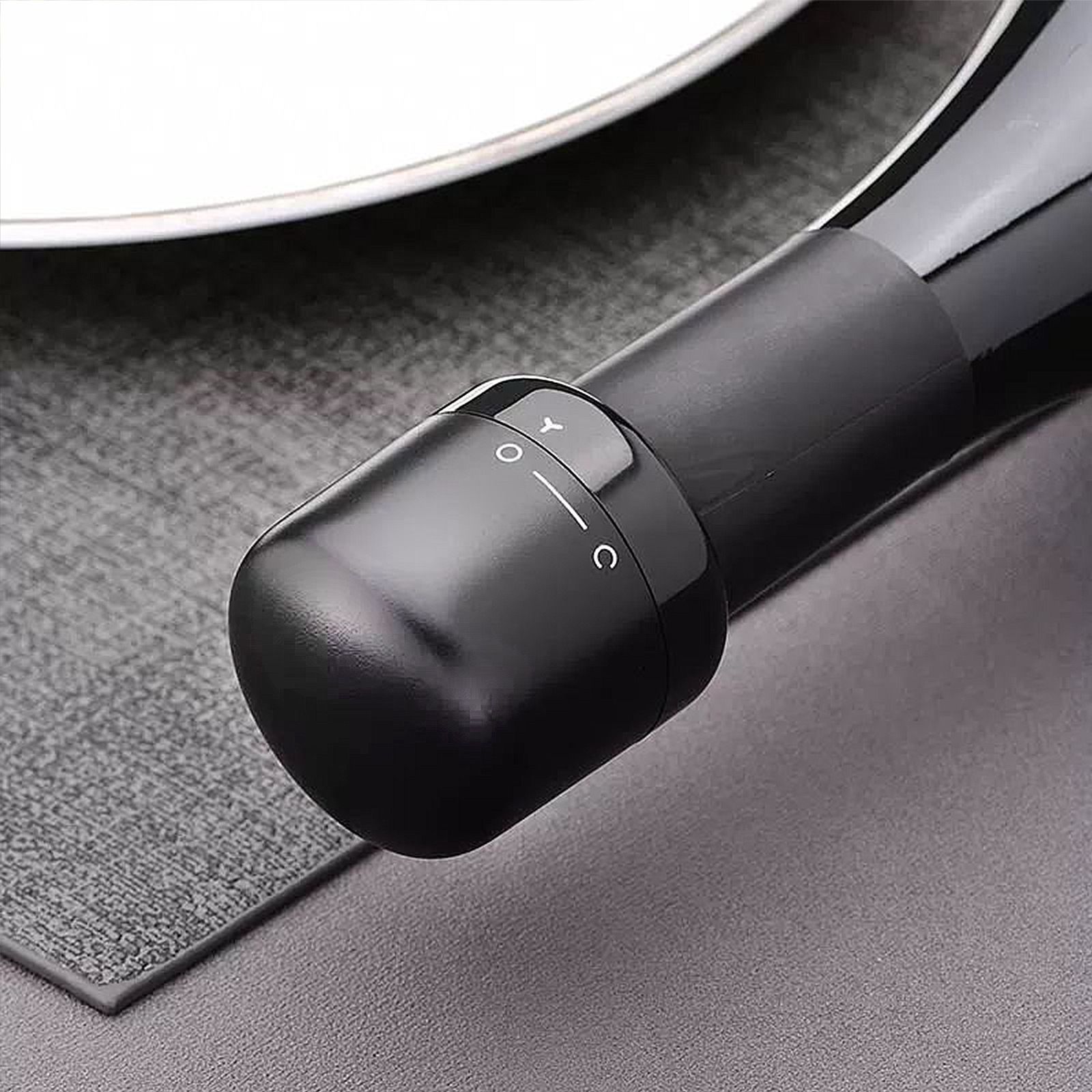 Wine Bottle Stopper, Wine Bottle Stopper Reusable Plastic & Silicone Set view 2