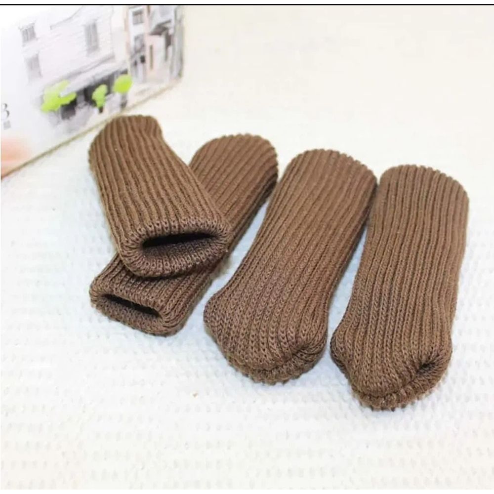 4PCS Cloth table and chair leg covers view 5