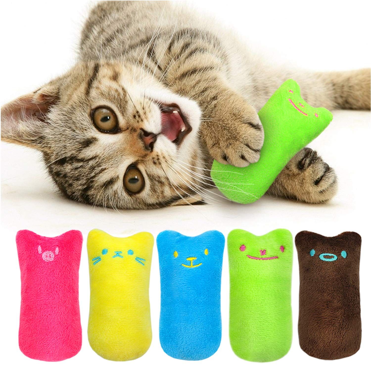 5Pcs Bite Resistant Catnip Toys for Cats view 4