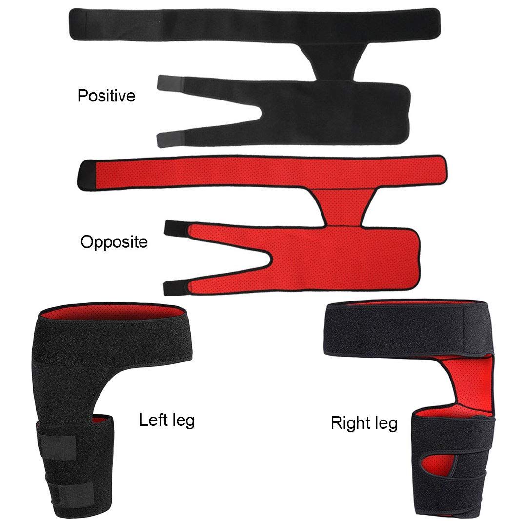 Quadriceps femoris thigh popliteal cord compression sleeve hip osteoarthritis view 3