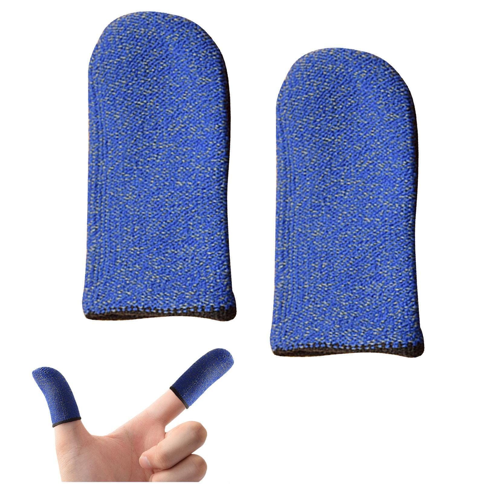 2PCS Thumb Gloves,Thumb Sleeves Mobile - Nonslip Anti-Sweat Carbon Fiber Thumb