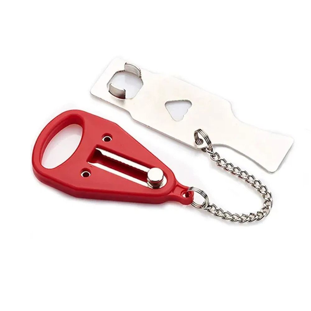 Portable Door Lock,Hotel Room Door Lock Provide Extra Privacy and Security — image 1