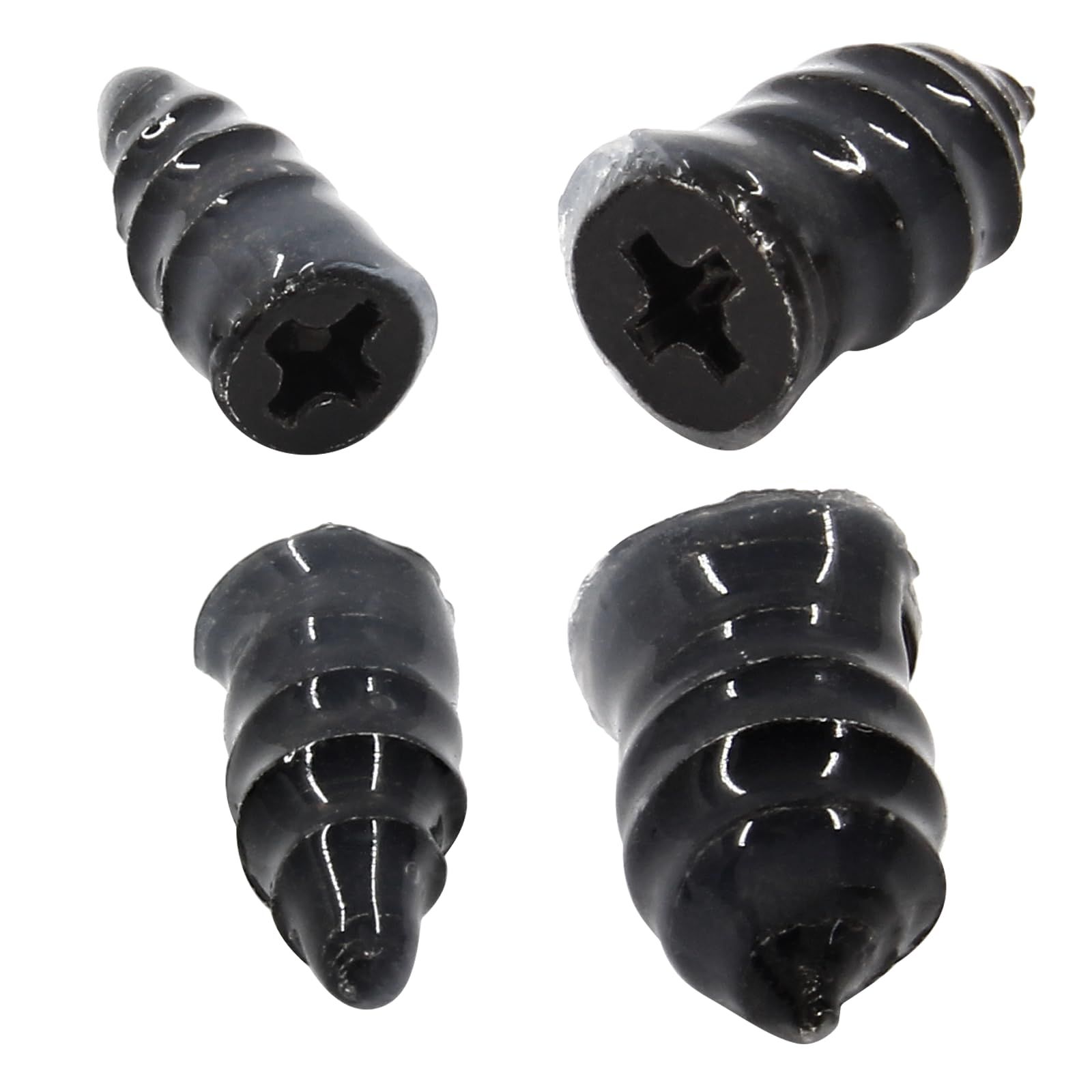10PCS Black Rubber Tire Repair Screws Tire Plugs view 2