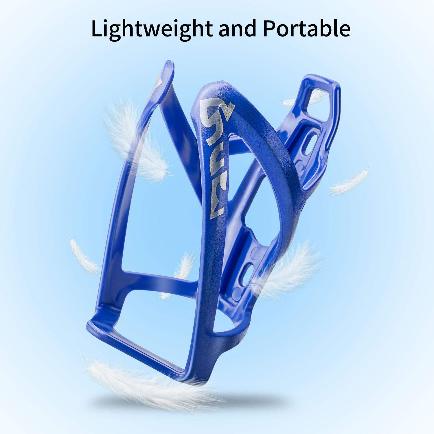 Bike Water Bottle Cage, Universal Bike Water Drink Holder, Durable Ultralight view 2