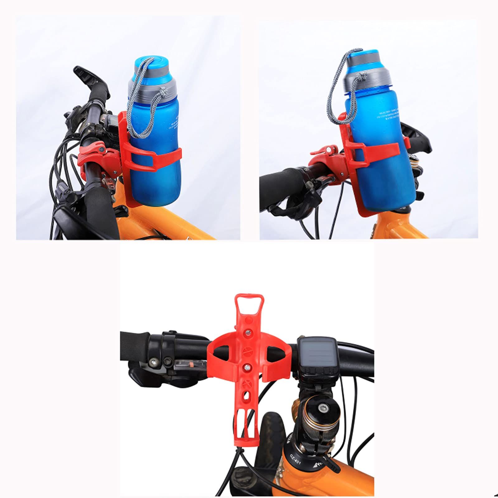 360 degree rotating water bottle holder replacement for bicycles and electric view 4