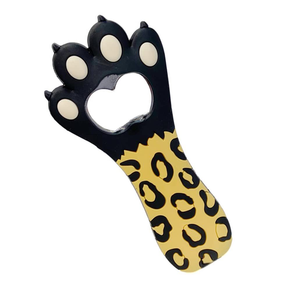 Refrigerator Magnet Silicone Metal Bottle Opener for Beer Coke Bartender view 5