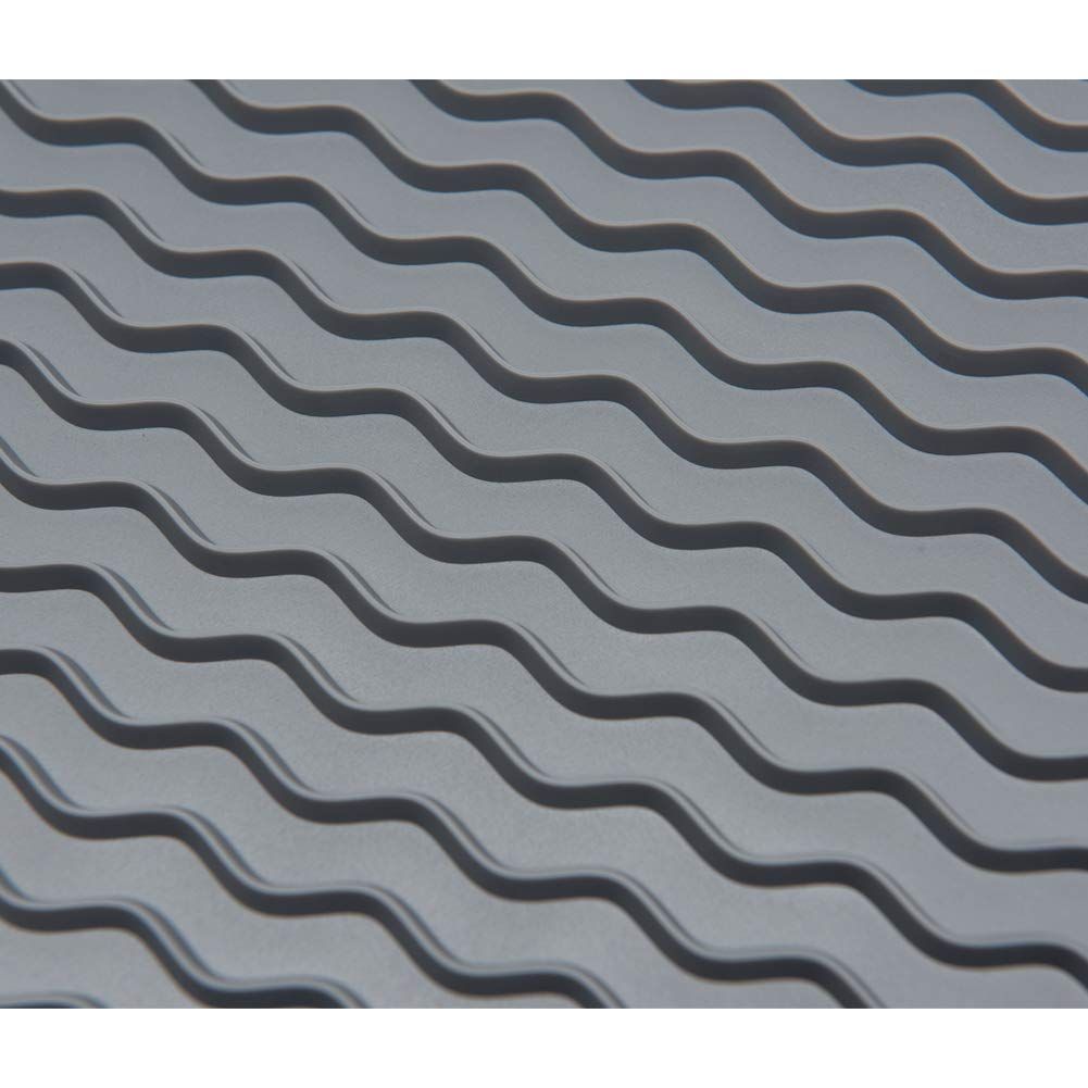 Silicone Dish Drying Mat for Kitchen Counter view 2