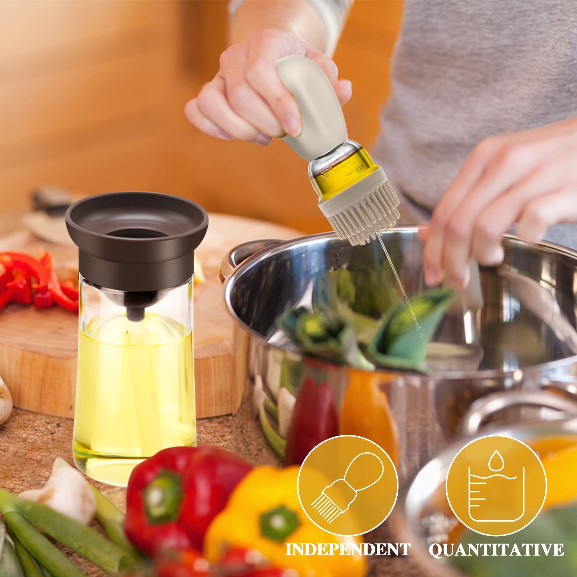 Oil Dispenser with Brush for Cooking view 5