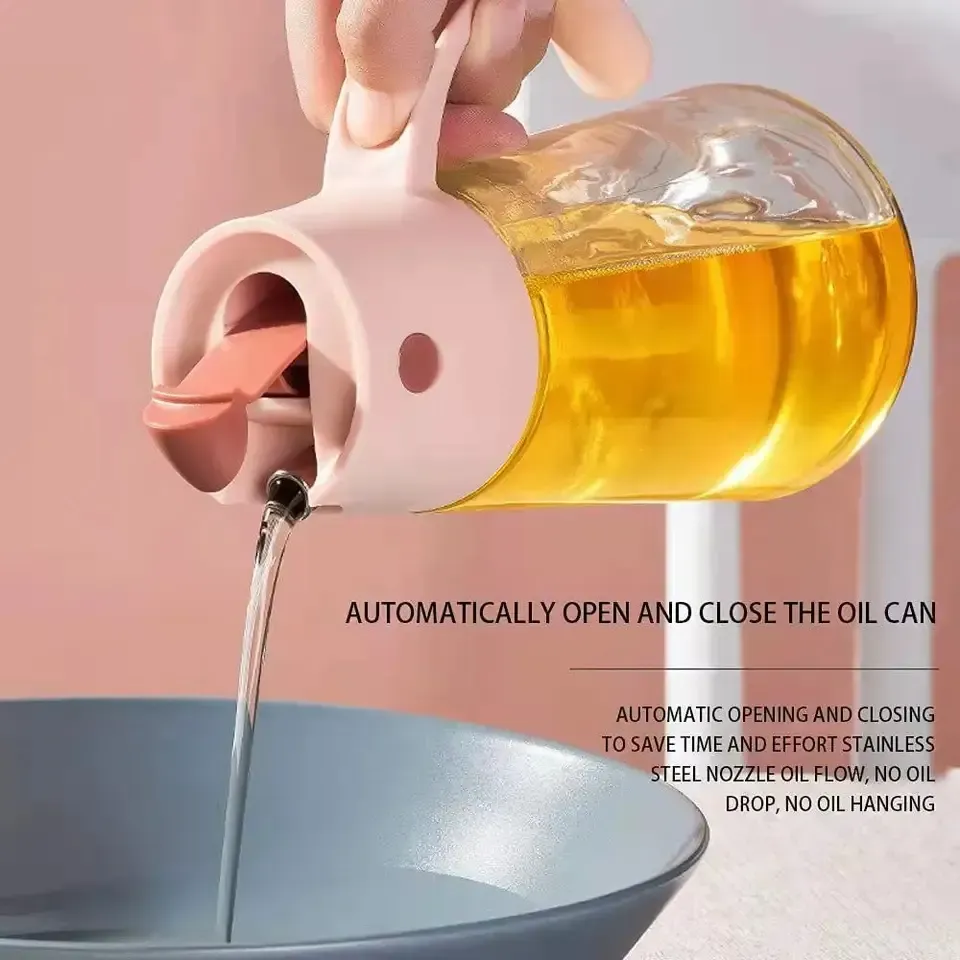 550ml Olive Oil Dispenser Bottle Bird for Kitchen Cooking view 4